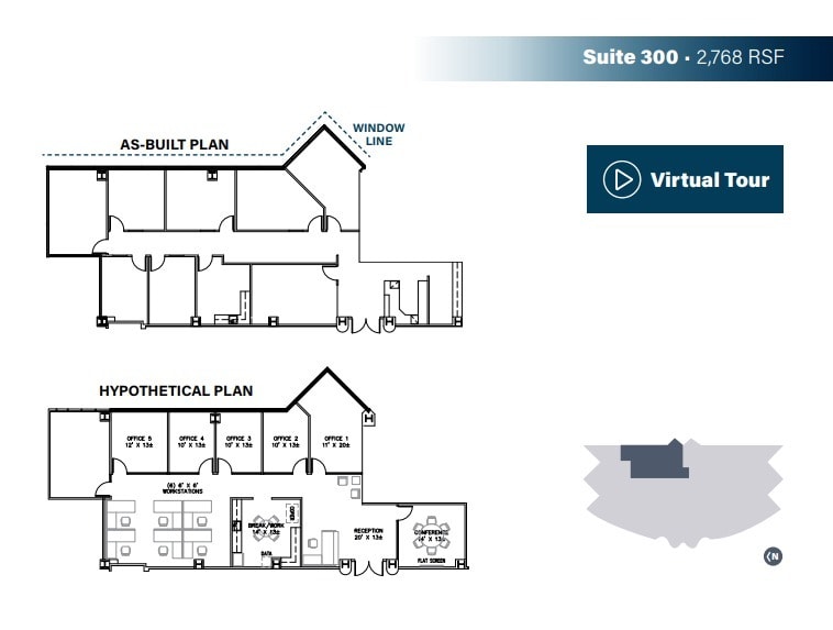 8880 Rio San Diego Dr, San Diego, CA à louer Plan d’étage- Image 1 de 6