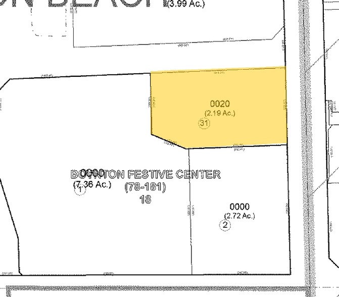 555 N Congress Ave, Boynton Beach, FL à vendre - Plan cadastral - Image 1 de 1