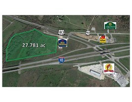 28ac Corner RETAIL SITE  183 & IH 10 - Motel