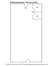6250-6350 W Charleston Blvd, Las Vegas, NV for lease Floor Plan- Image 1 of 2