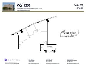 5200 Waterford District Dr, Miami, FL à louer Plan d’étage- Image 1 de 1
