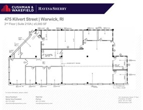 475 Kilvert St, Warwick, RI for lease Site Plan- Image 1 of 1