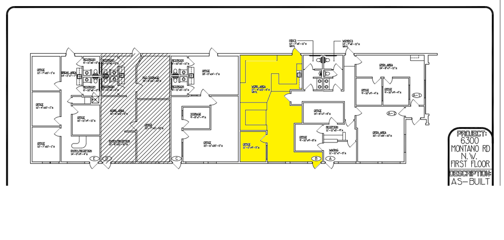 6300 Montano Rd NW, Albuquerque, NM à louer - Plan d  tage - Image 3 de 7