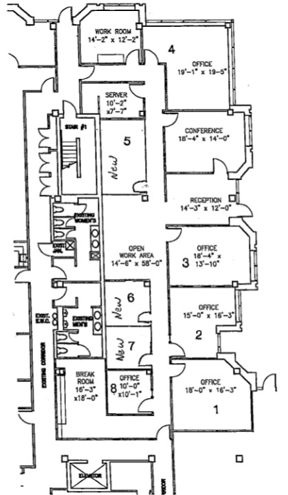 7848-7998 Donegan Dr, Manassas, VA à louer Plan d’étage- Image 1 de 1