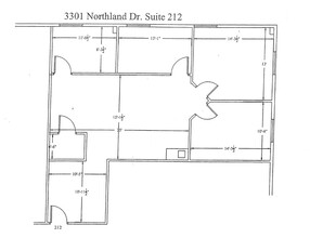 3301-3305 Northland Dr, Austin, TX à louer Plan d’étage- Image 1 de 1