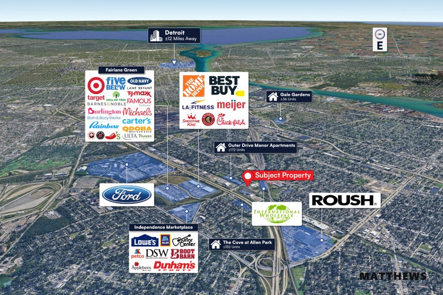 23900 Outer Dr, Melvindale, MI for sale - Building Photo - Image 3 of 3