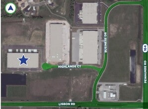 N53W25374 Highlands Court, Sussex, WI - Aerial  map view - Image1