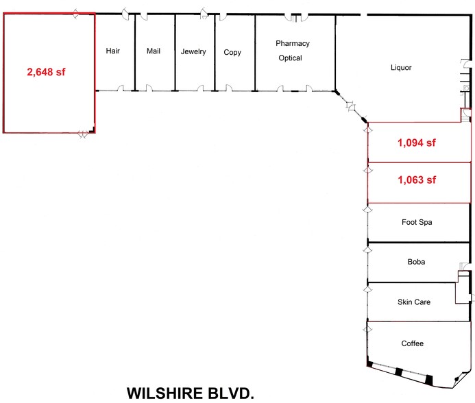 8300-8328 Wilshire Blvd, Beverly Hills, CA à louer - Plan de site - Image 1 de 1