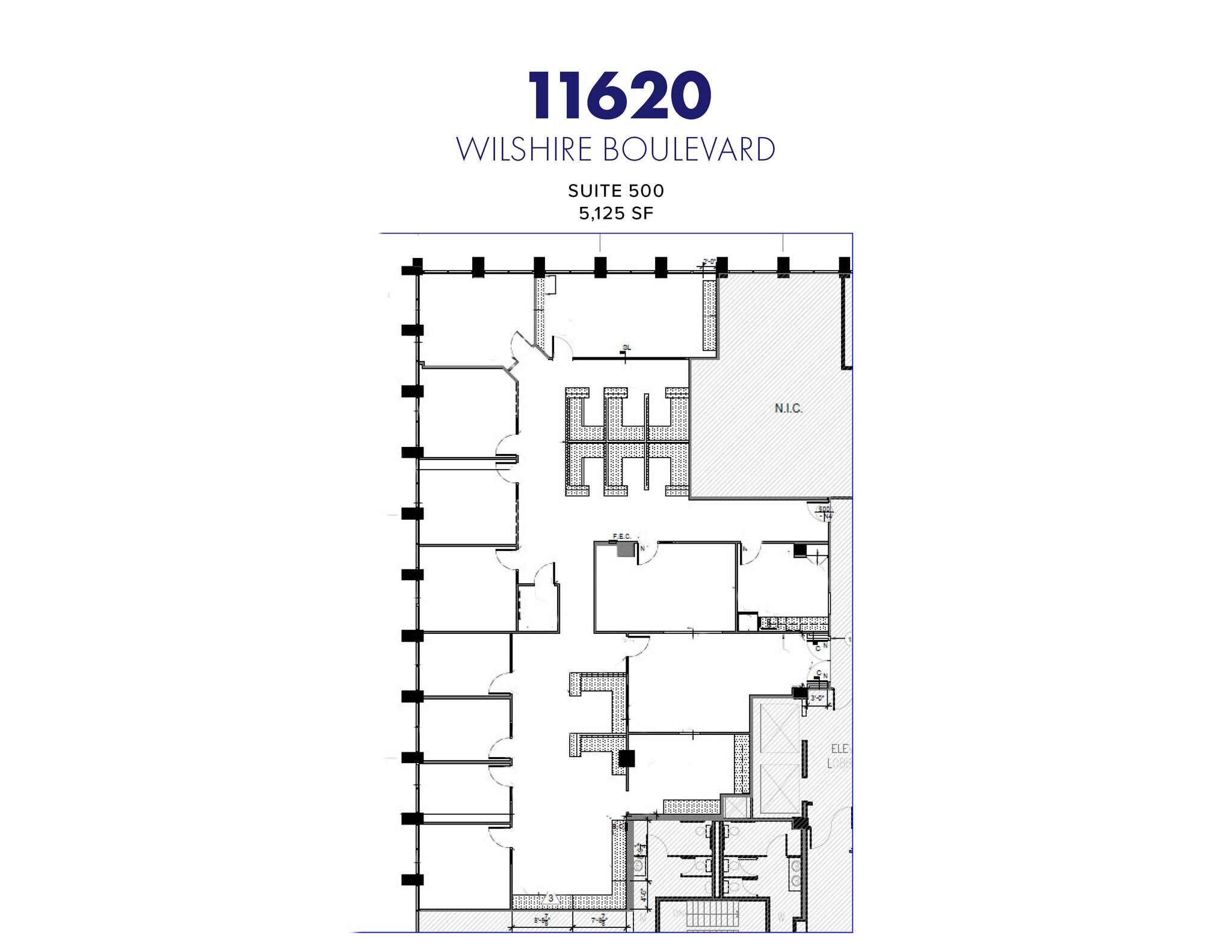 11620 Wilshire Blvd, Los Angeles, CA for lease Floor Plan- Image 1 of 1