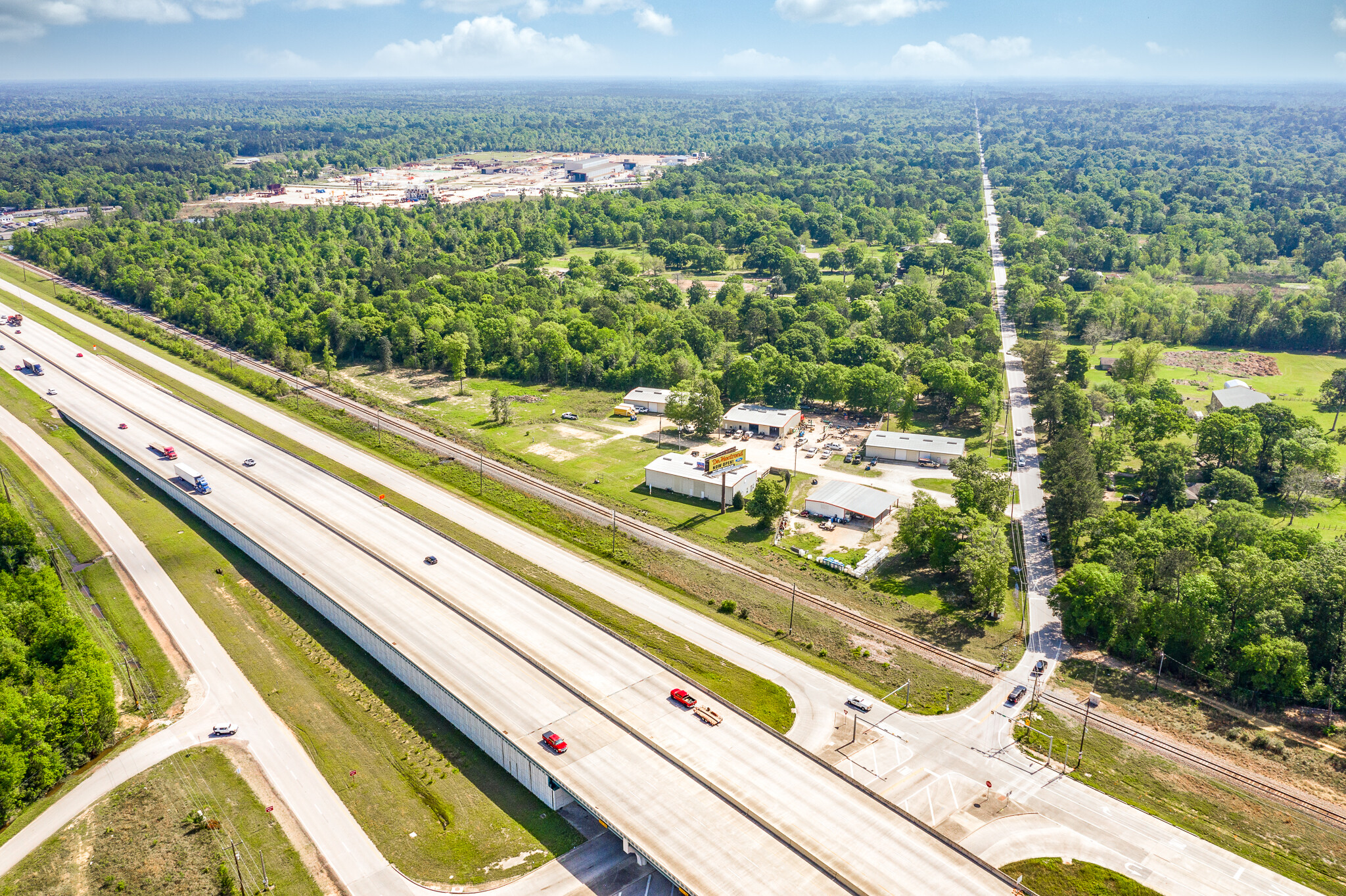 26597 E River Rd, Splendora, TX for sale Aerial- Image 1 of 1