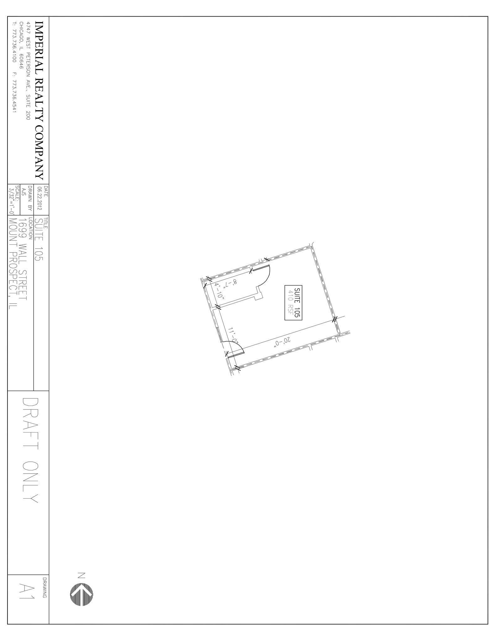 1699 Wall St, Mount Prospect, IL for lease Site Plan- Image 1 of 1