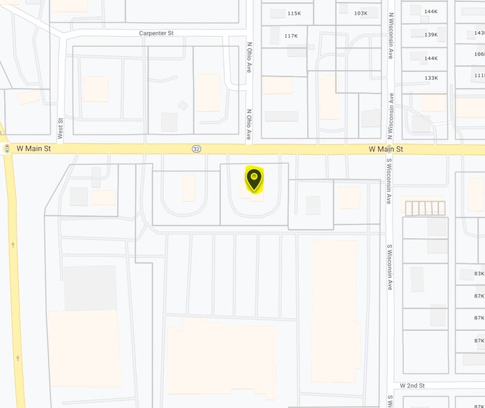 737 W Main, Gaylord, MI à vendre - Plan cadastral - Image 2 de 3