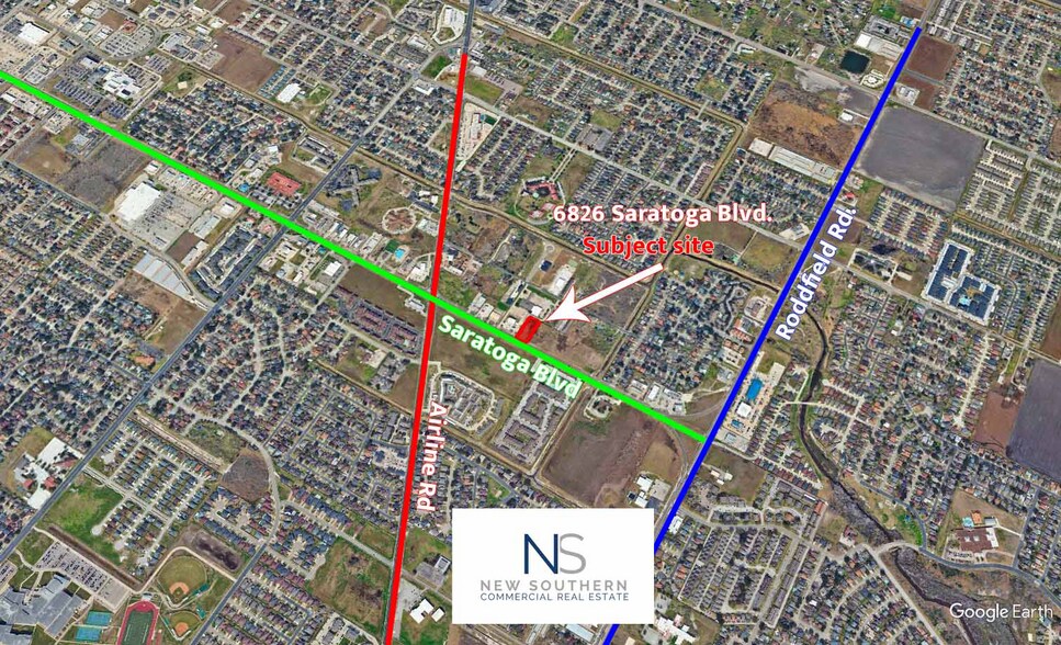 6826 Saratoga Blvd, Corpus Christi, TX à louer - Photo du bâtiment - Image 2 de 6