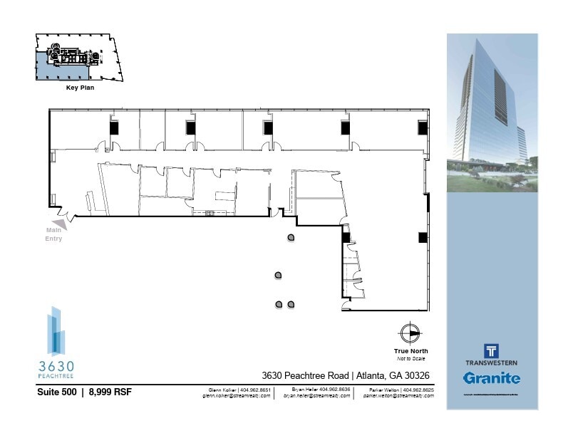 3630 Peachtree Rd NE, Atlanta, GA for lease Floor Plan- Image 1 of 1