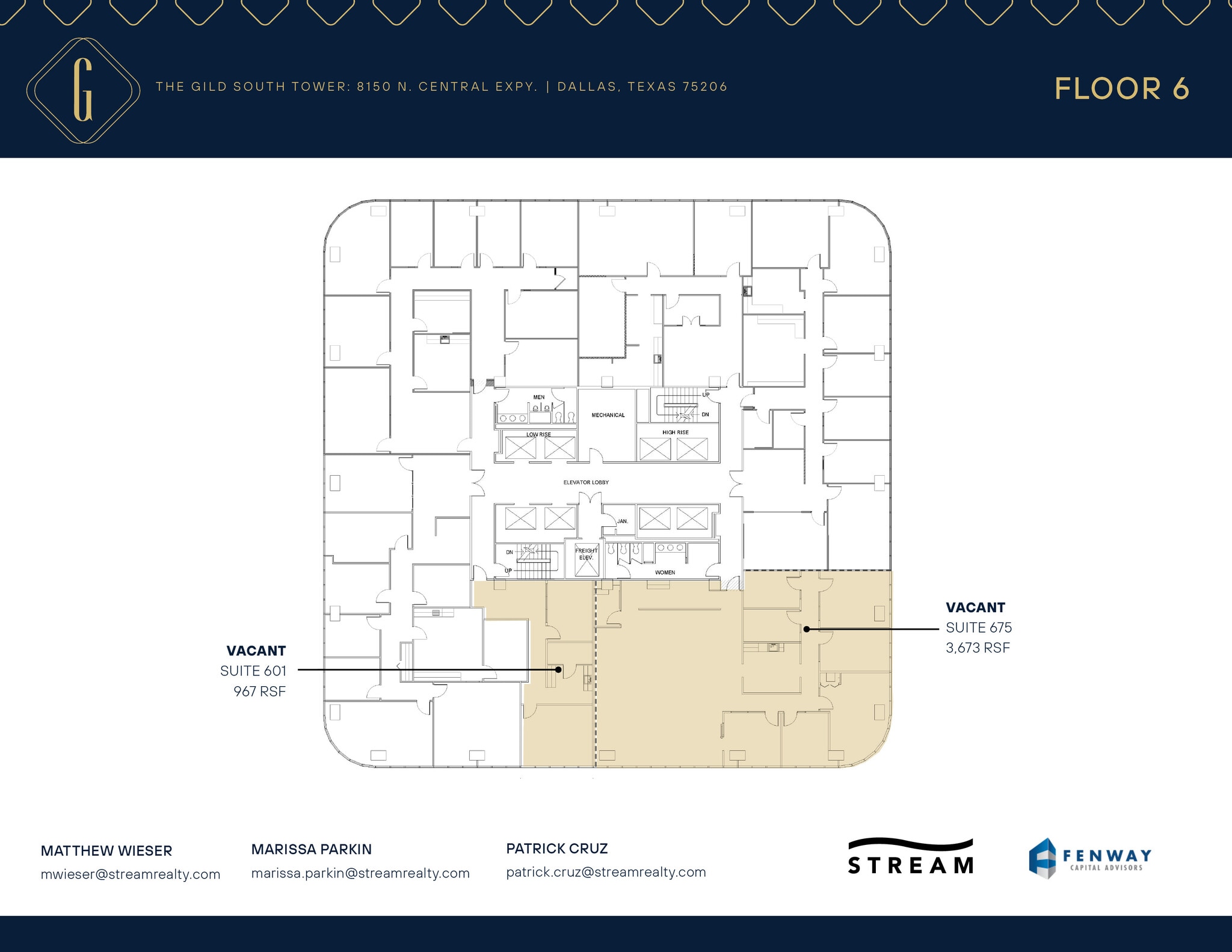 8350 N Central Expy, Dallas, TX for lease Floor Plan- Image 1 of 1