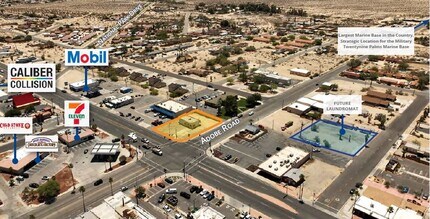 73709 Twentynine Palms Hwy, Twentynine Palms, CA - AERIAL  map view - Image1