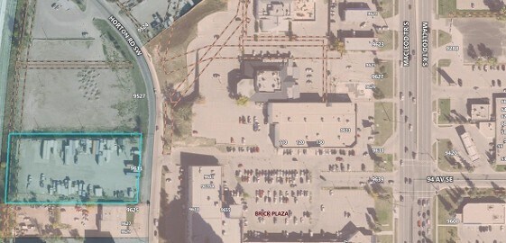 9615 Horton Rd SW, Calgary, AB for lease Aerial- Image 1 of 2