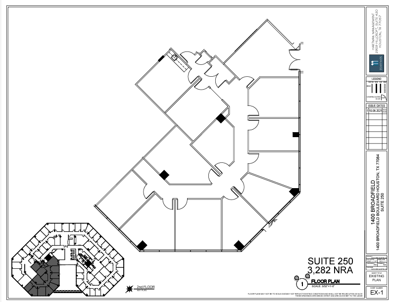 1400 Broadfield Blvd, Houston, TX for lease Floor Plan- Image 1 of 1