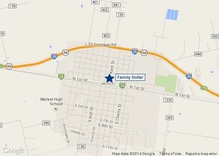 201 Kent St, Merkel, TX - AÉRIEN  Vue de la carte