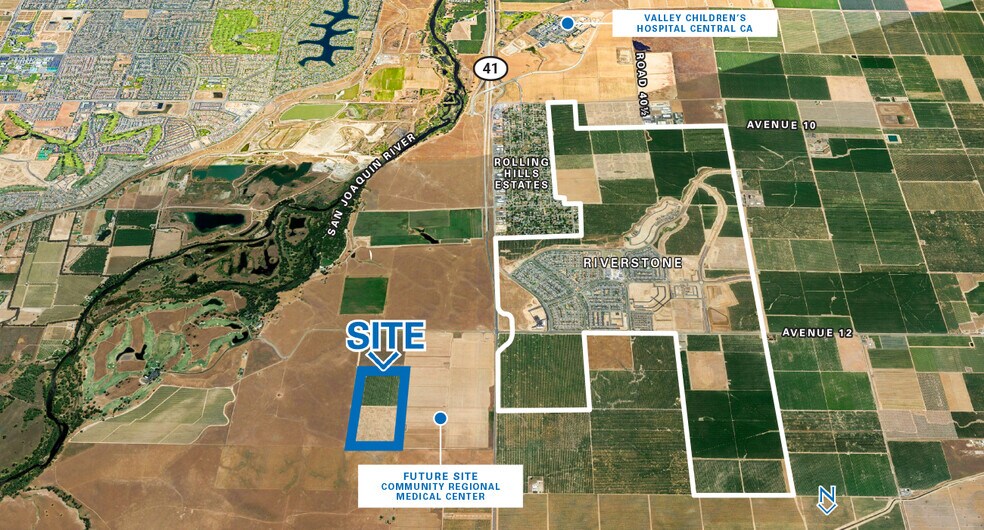 Avenue 12 & HWY 41, Madera, CA à vendre - Photo du bâtiment - Image 1 de 1