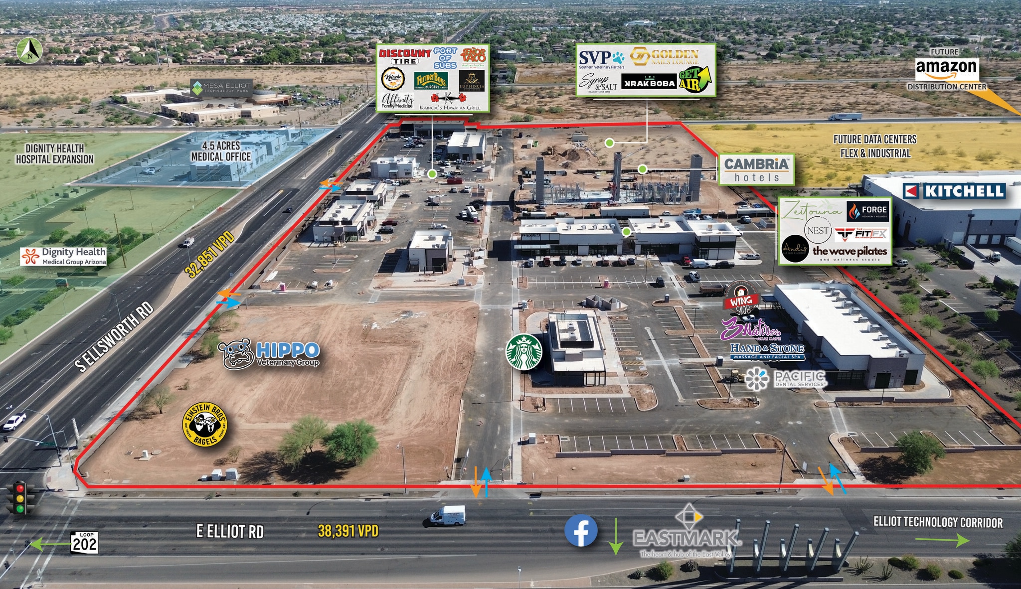 NEC Ellsworth & Elliot Rd, Mesa, AZ à louer Photo intérieure- Image 1 de 1