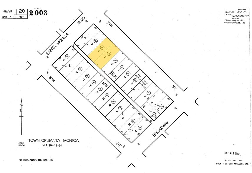 1418 7th St, Santa Monica, CA à louer - Plan cadastral - Image 2 de 21