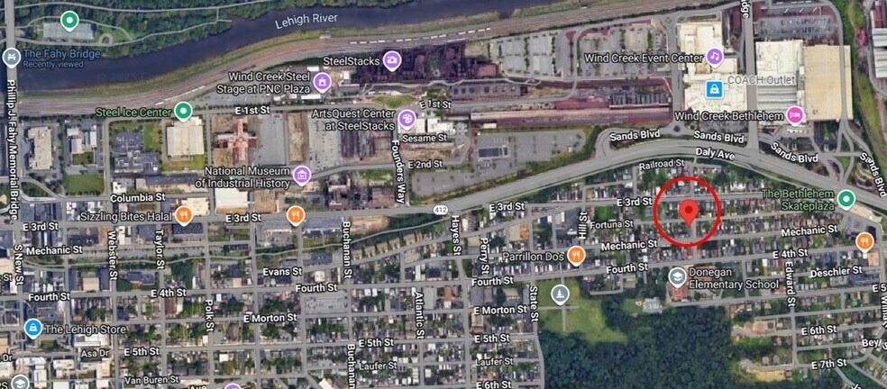 1183 Mechanic, Bethlehem, PA à vendre - Aérien - Image 2 de 6