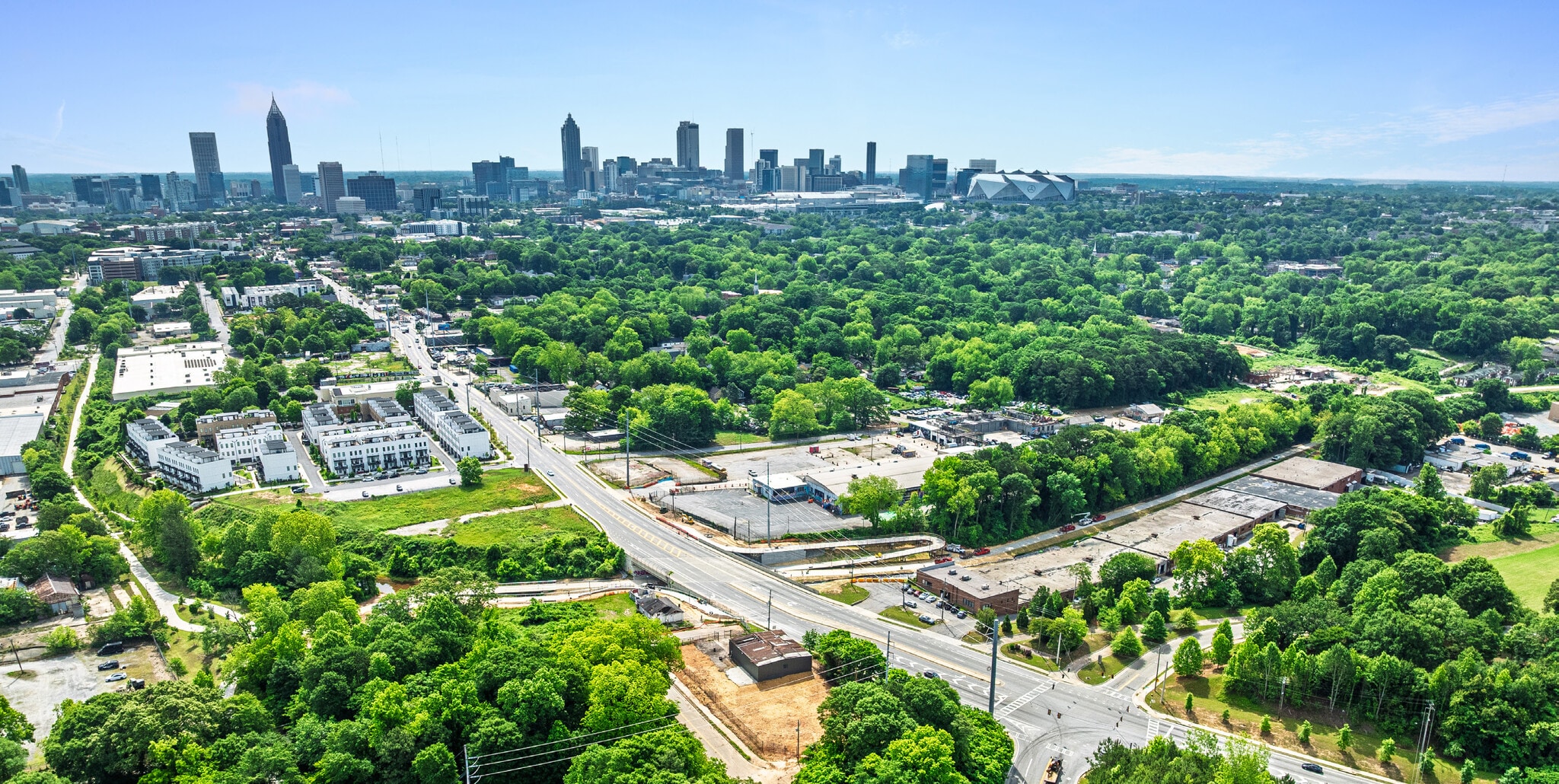684 Law St NW, Atlanta, GA for sale Aerial- Image 1 of 9