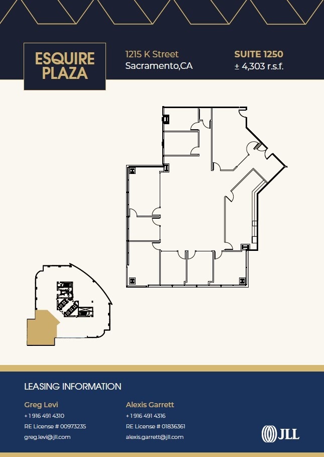 1213-1215 K St, Sacramento, CA for lease Floor Plan- Image 1 of 1