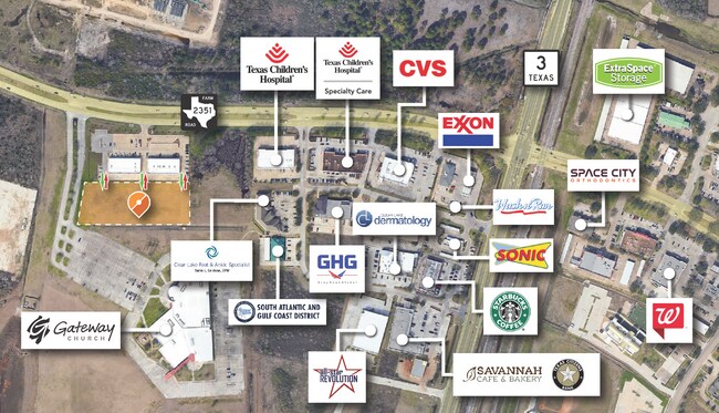 Plus de détails pour 780 Clear Lake City Blvd, Webster, TX - Terrain à vendre