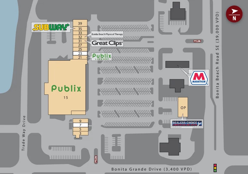 12870 Trade Way Four, Bonita Springs, FL for lease - Site Plan - Image 2 of 17