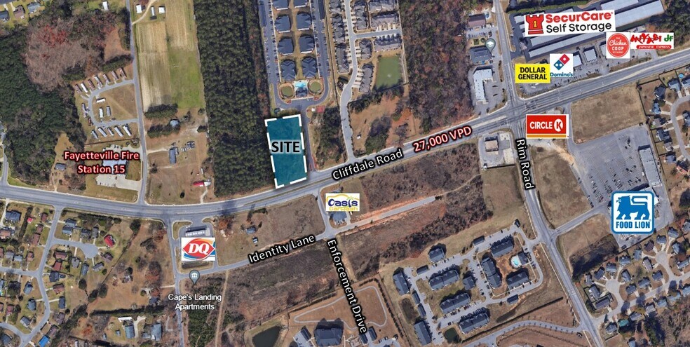 8336 Cliffdale Rd, Fayetteville, NC à vendre - Photo du bâtiment - Image 2 de 6