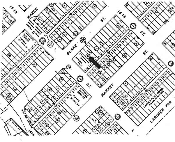 1514 Blake St, Denver, CO à louer - Plan cadastral - Image 3 de 22