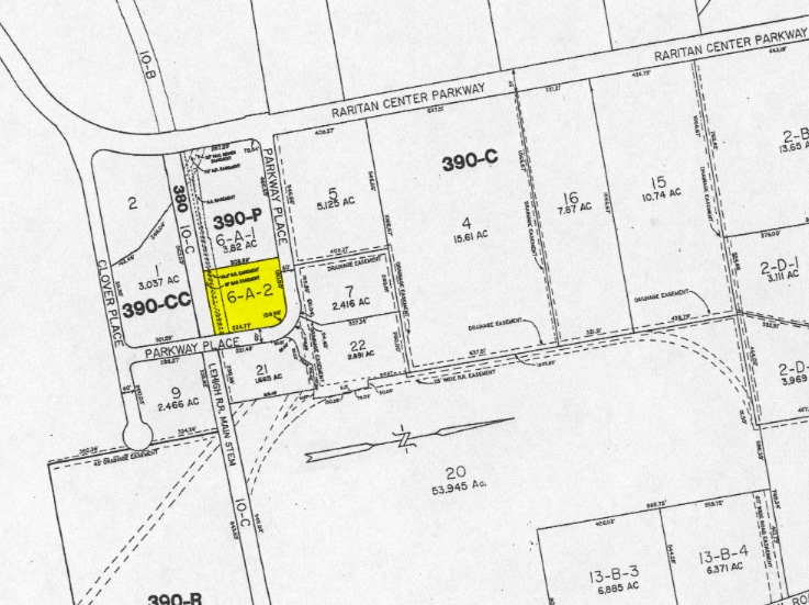12 Parkway Pl, Edison, NJ for lease - Plat Map - Image 3 of 6