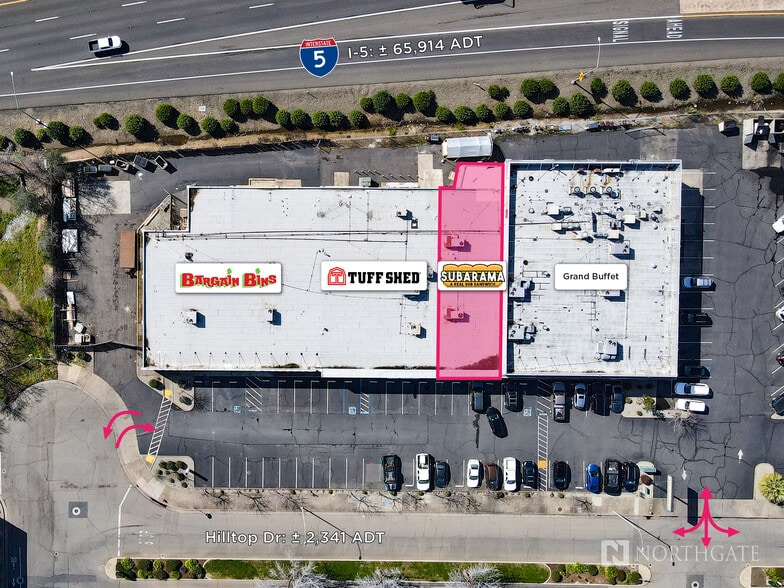 2686 Hilltop Dr, Redding, CA for lease - Building Photo - Image 3 of 4