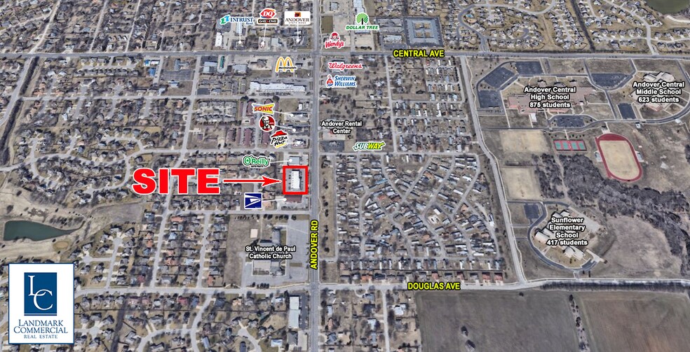 229 N Andover Rd, Andover, KS à louer - Photo du bâtiment - Image 2 de 9