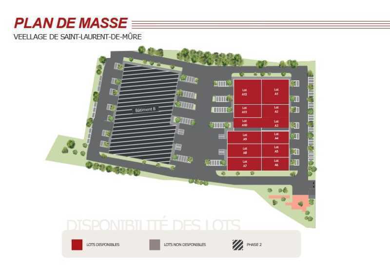 Flex dans Saint-Laurent-de-Mure à louer Plan d’étage- Image 1 de 1