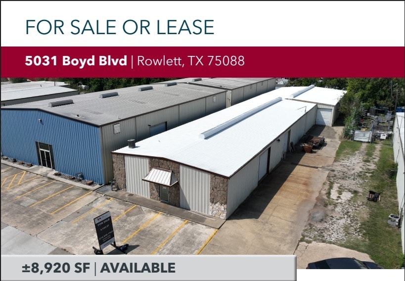 5031 Boyd Blvd, Rowlett, TX for sale Building Photo- Image 1 of 2