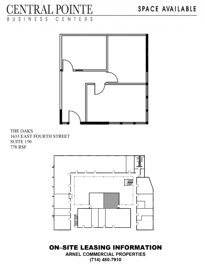 1633 E 4th St, Santa Ana, CA à louer Plan d  tage- Image 1 de 1