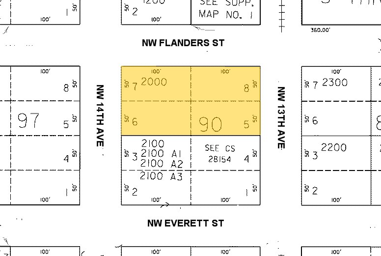 323-325 NW 13th Ave, Portland, OR for lease - Plat Map - Image 2 of 27