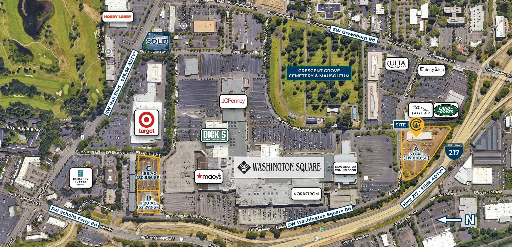 Washington Square Development Pads portfolio of 3 properties for sale on LoopNet.ca Primary Photo- Image 1 of 12