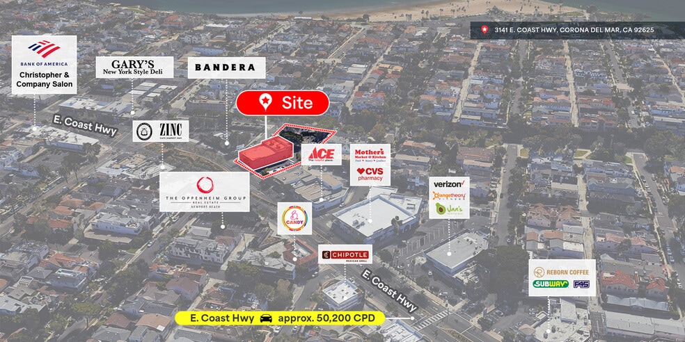 3141 E Coast Hwy, Newport Beach, CA for lease - Building Photo - Image 2 of 6