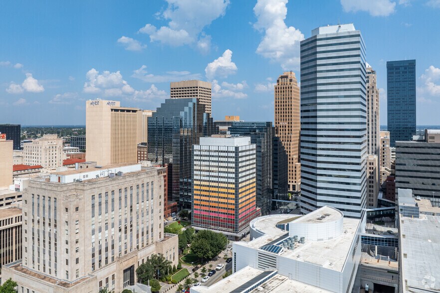 200 N Harvey Ave, Oklahoma City, OK à louer - Aérien - Image 3 de 3