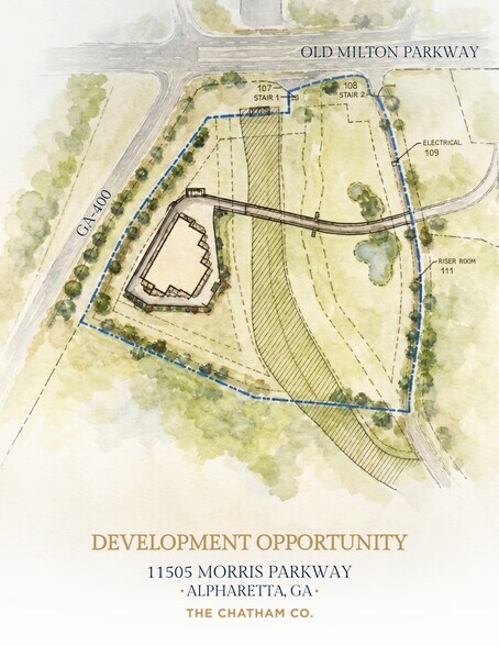 11505 Morris Pky, Alpharetta, GA à vendre - Plan de site - Image 3 de 4