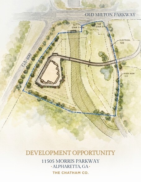 11505 Morris Pky, Alpharetta, GA for sale - Site Plan - Image 3 of 4