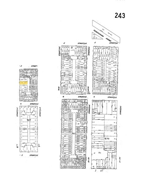 516 8th St SE, Washington, DC à vendre - Plan cadastral - Image 2 de 12