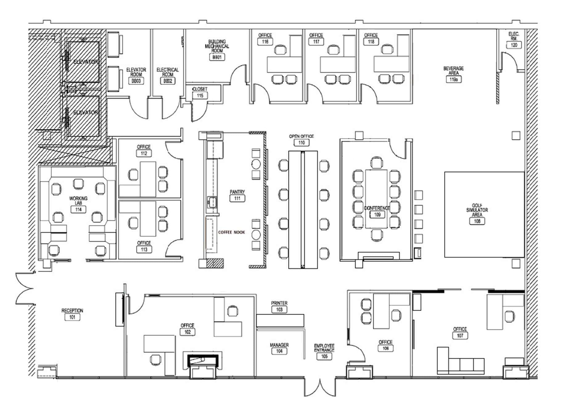 751 Arbor Way, Blue Bell, PA à louer Plan d’étage- Image 1 de 3