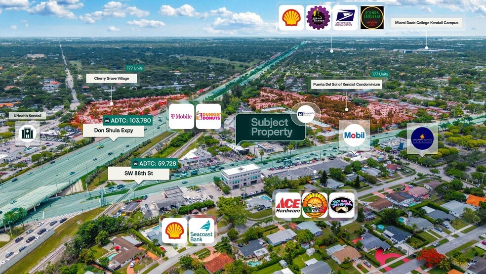 9750 N Kendall Dr, Miami, FL à vendre - Photo du bâtiment - Image 3 de 3