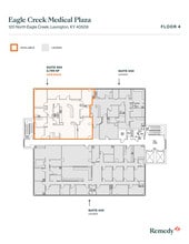 120 N Eagle Creek Dr, Lexington, KY à louer Plan d’étage- Image 1 de 1