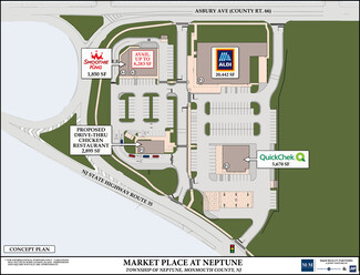 More details for 704 State Route 35 N, Neptune City, NJ - Retail for Lease